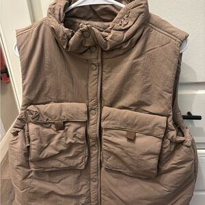 Free people cabin fever puffer vest